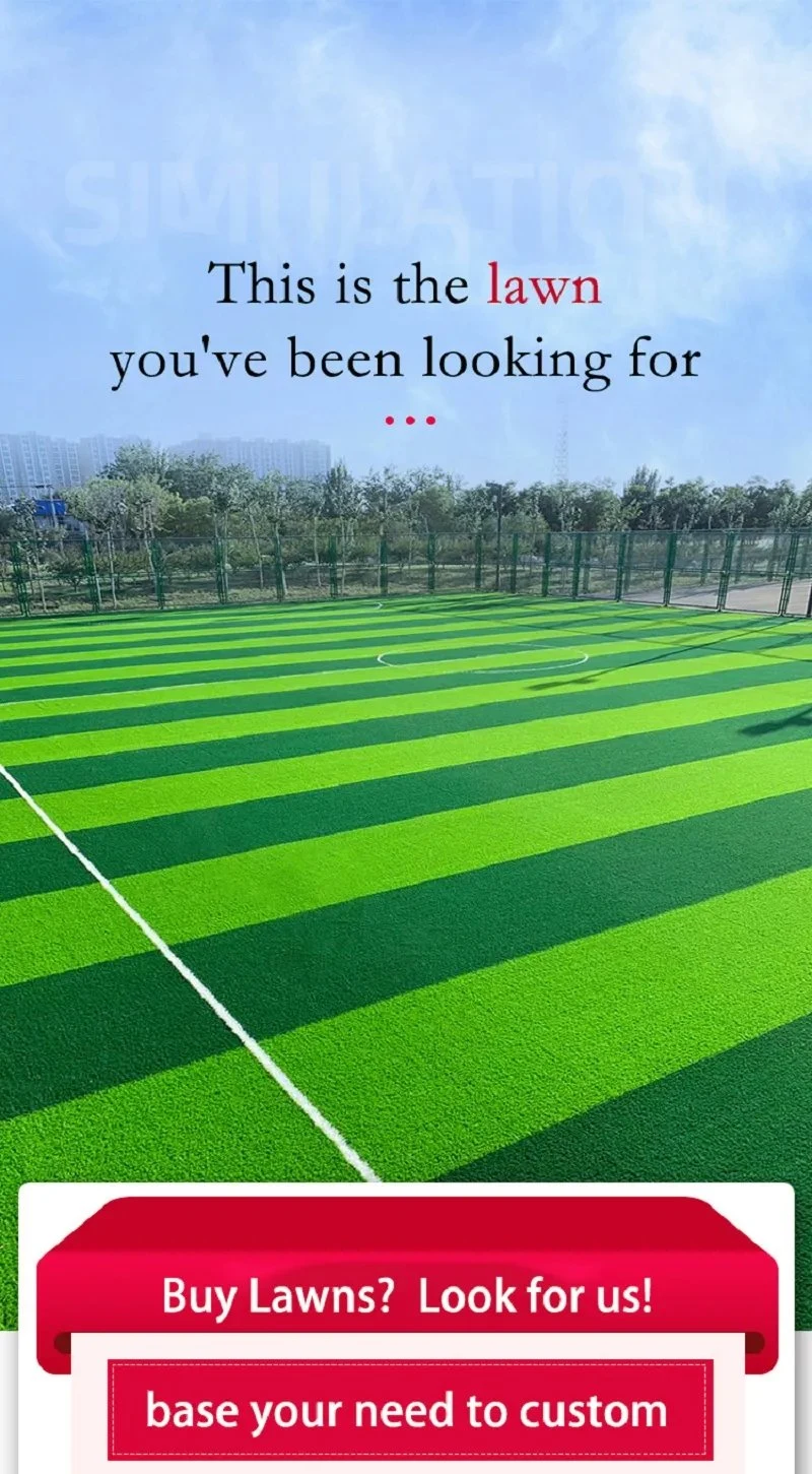 Wholesale Custom Artificial Grass Carpet Lawn Football Synthetic Grass Fake Grass Turf