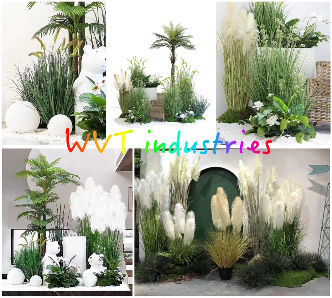 Artificial Flower Tree Potted Plant Faux Cypress Bonsai for Decoration