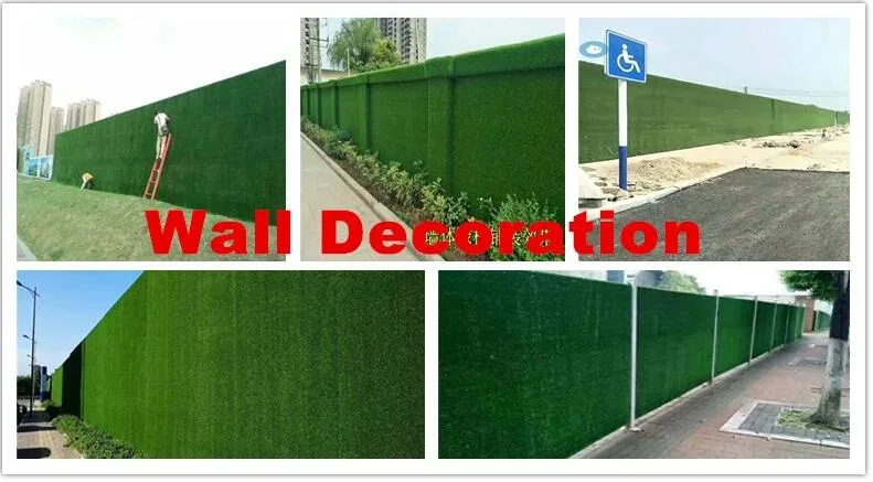 10mm Plastic Fake Green Carpet Synthetic Turf Artificial Grass for Garden and Landscape