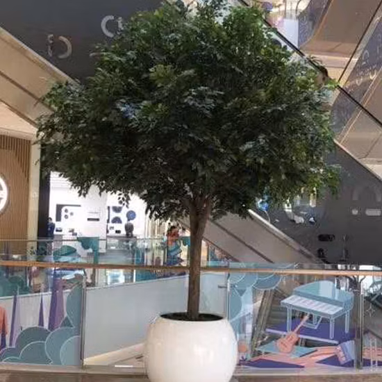 독특한 호텔 장식적인 대형 실내 인공 나무 무성한 Arboles Artificiales 반얀 트리